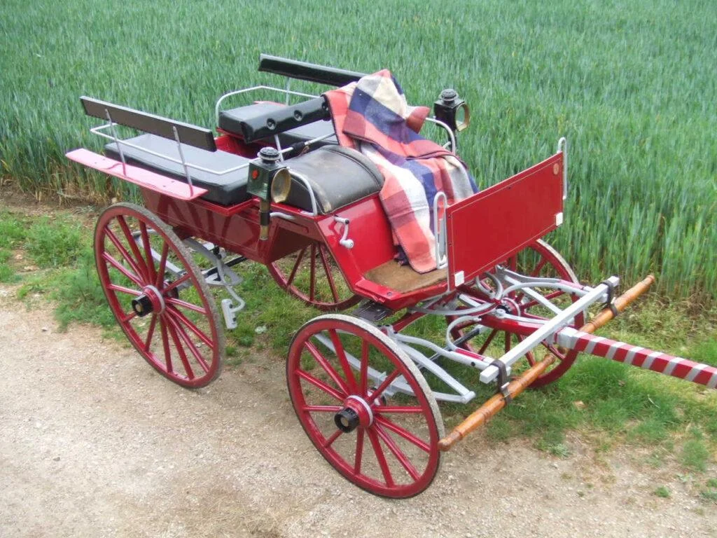 Wagonnette alsacienne des environs de 1900, restaurée